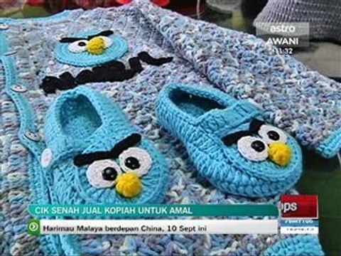 Ramadan Enterprise: Cik Senah jual kopiah untuk amal