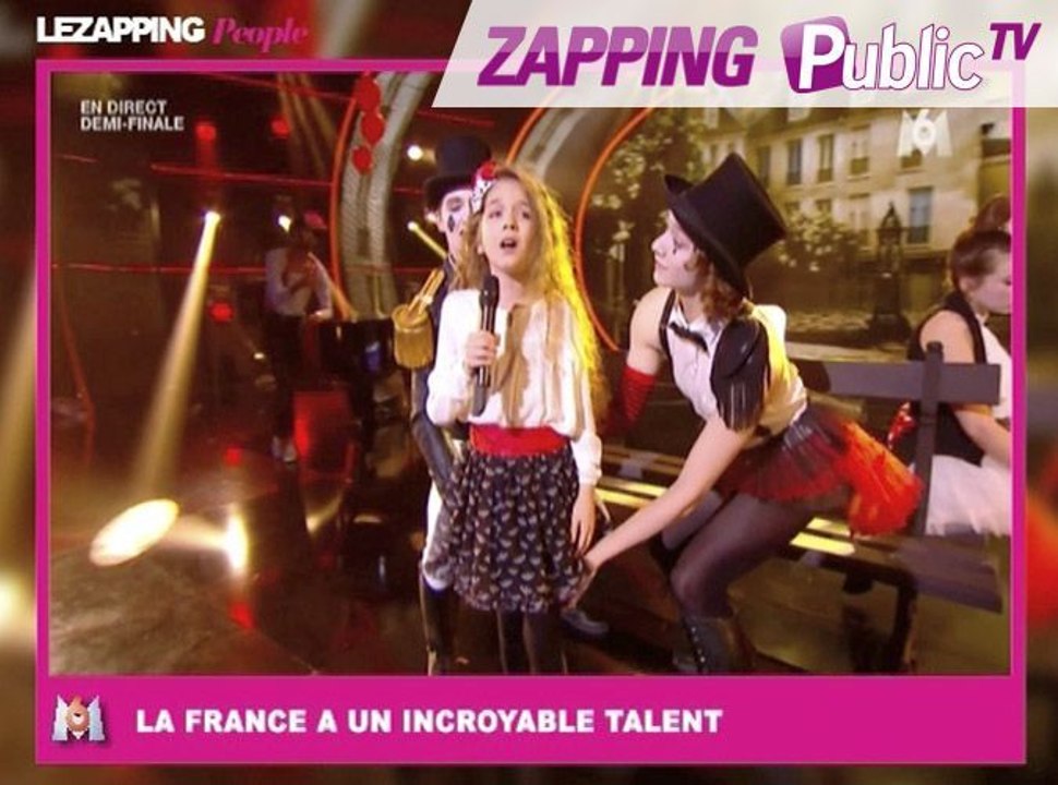 Zapping Public TV n°826 : La France a un Incroyable Talent : Découvrez l'étonnante prestation d'une jeune candidate !