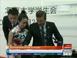 David Beckam berkunjung ke Beijing