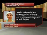Nicol jangka saingan sengit Terbuka KL