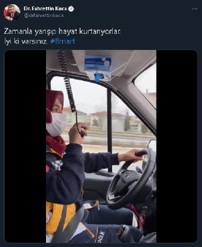 Son dakika haber: Bakan Koca'dan '8 Mart' videosu