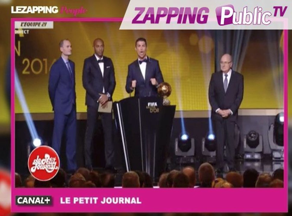 Zapping Public TV n°822 : Découvrez le terrifiant cri de Cristiano Ronado !