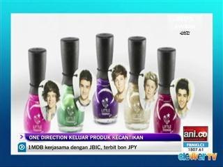 One Direction keluar produk kecantikan