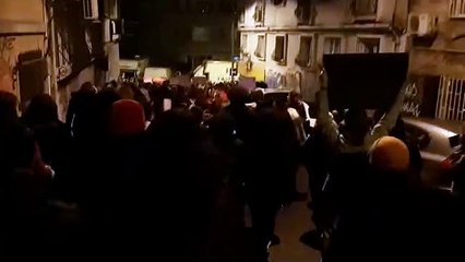 Kadınlar, Taksim yasağına karşı Cihangir'de yürüdü