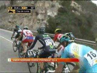 Simon Gerrans juarai peringkat ke-6