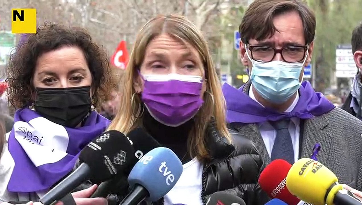 PSC, ERC, Junts i comuns reivindiquen la igualtat de les dones i la lluita contra totes les violències masclistes