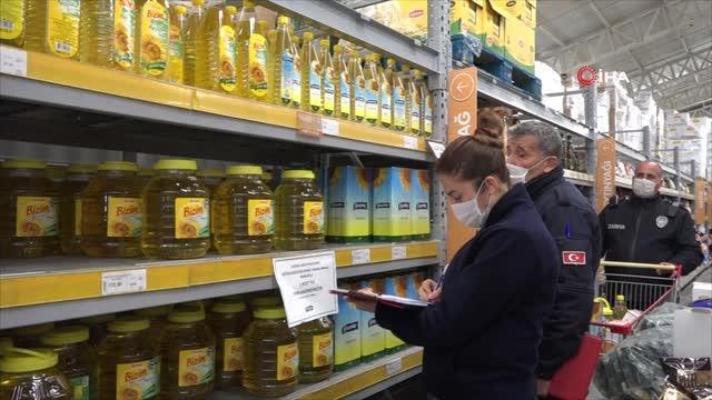 Erciş'te fahiş fiyat ve stokçuluk denetimi