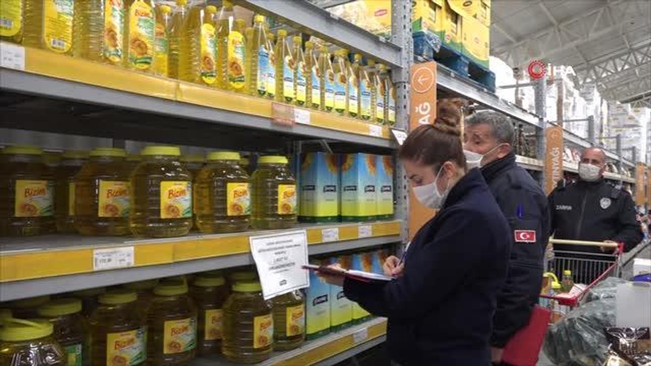 Erciş'te fahiş fiyat ve stokçuluk denetimi