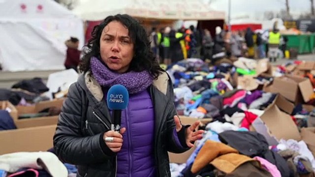 Guerra e solidarietà: l'inviata di Euronews al confine polacco con l'Ucraina