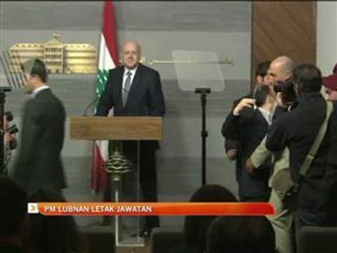 PM Lubnan letak jawatan