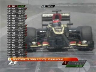 Raikkonen catat masa terpantas di sesi latihan