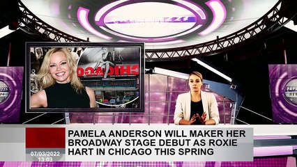 Pamela Anderson will maker her Broadway stage debut as Roxie Hart in Chicago this spring