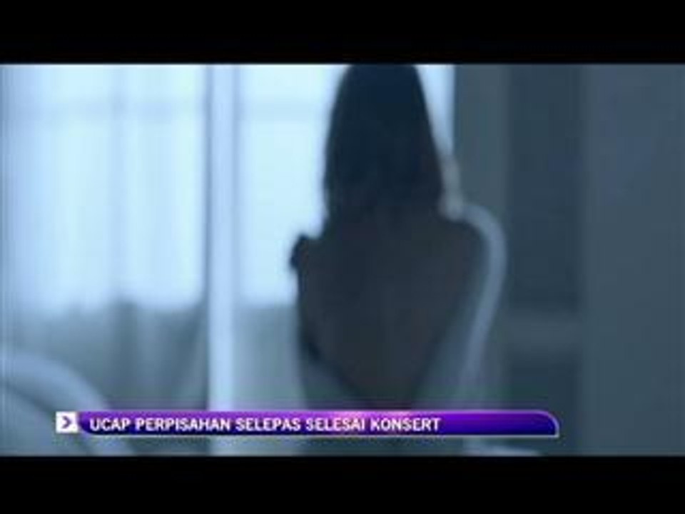 Ucap perpisahan selesai konsert