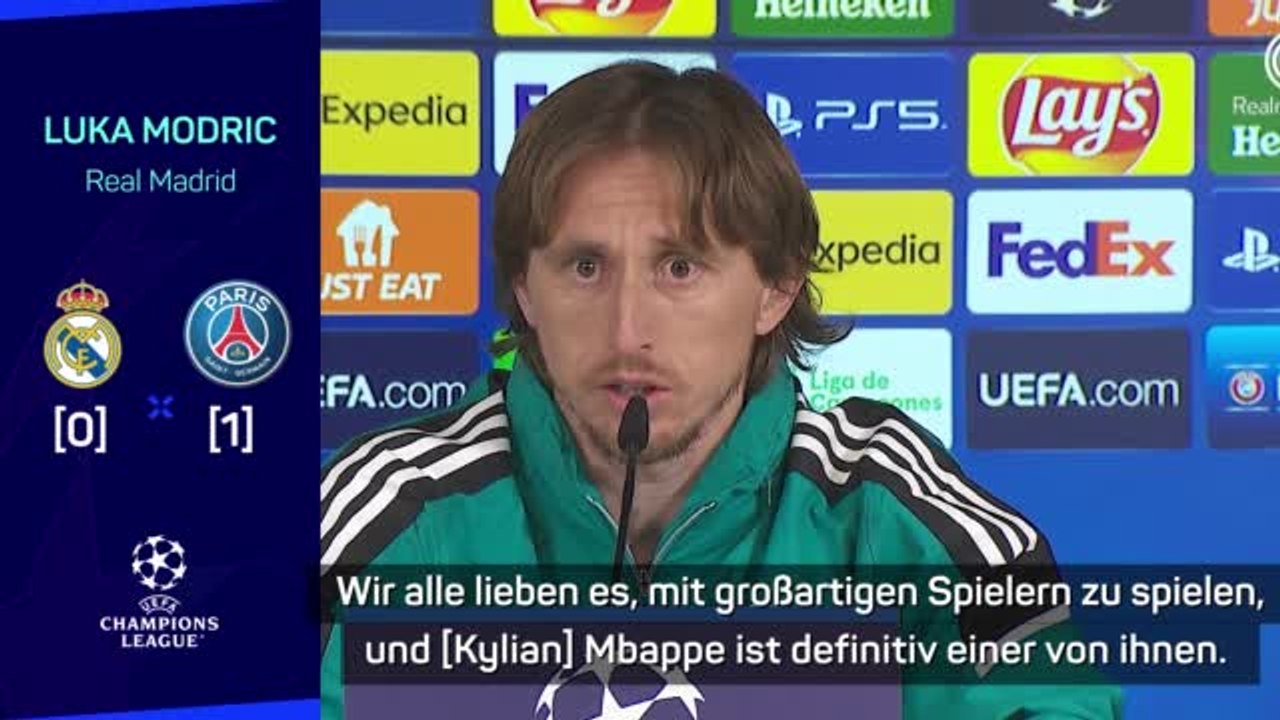 Modric gibt zu: 'Würde gerne mit Mbappe spielen'