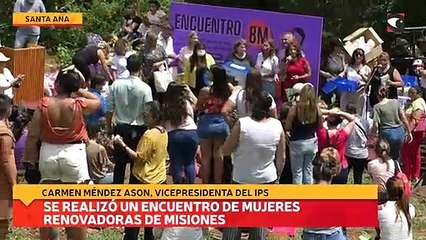 Se realizó un encuentro de mujeres renovadoras de Misiones