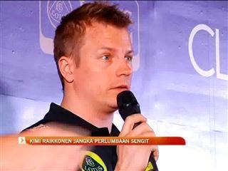 Kimi Raikkonen jangka perlumbaan sengit