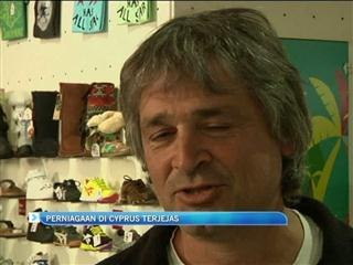 Perniagaan di Cyprus terjejas