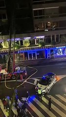 Incendio en la calle Padre Isla de León