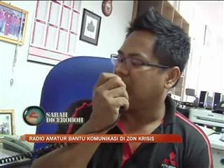 Radio amatur bantu komunikasi di zon krisis