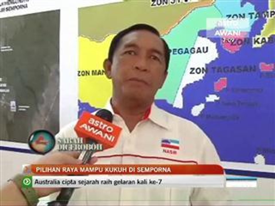 Pilihan raya mampu kukuh di Semporna