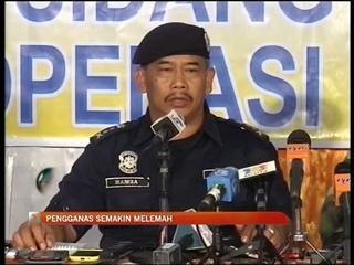 Pengganas semakin lemah