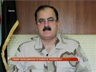 Tahap keselamatan di Damsyik diperketat