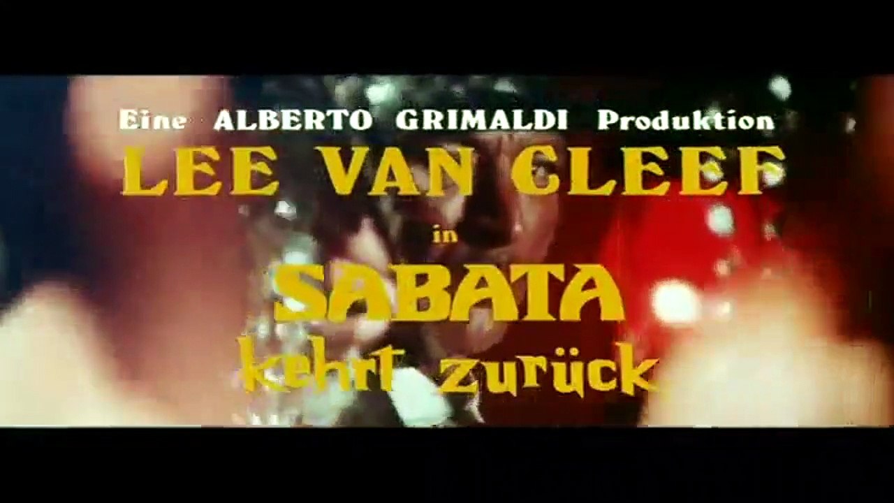 Die Rückkehr von Sabata Trailer DF