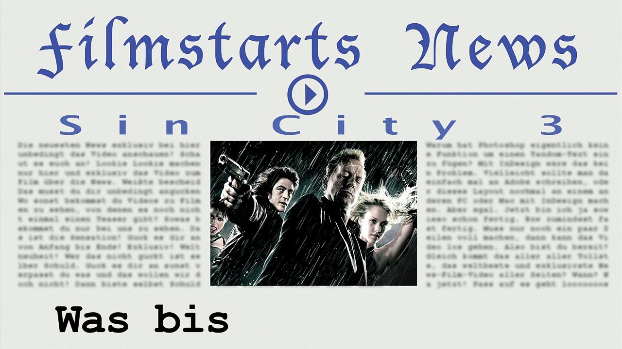 Was bisher geschah... alle wichtigen News zu 'Sin City 3' auf einen Blick