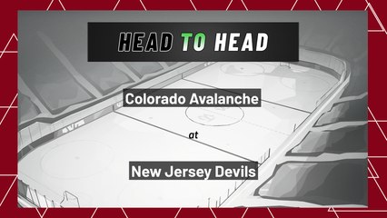 Colorado Avalanche At New Jersey Devils: Moneyline
