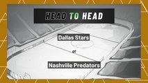 Dallas Stars At Nashville Predators: Puck Line