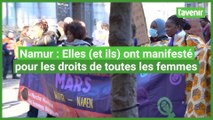 À Namur, elles (et ils) ont manifesté pour tous les droits de toutes les femmes