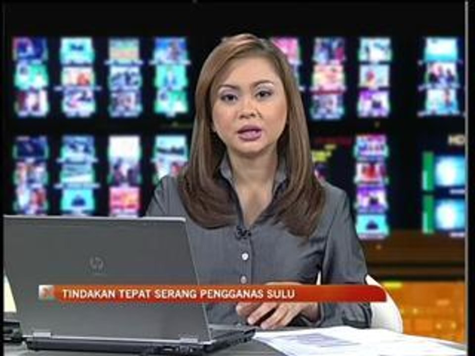 Tindakan tepat serang pengganas Sulu