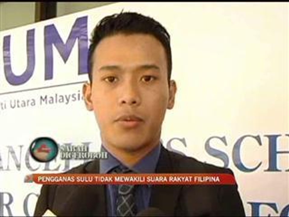 Pengganas Sulu tidak wakili rakyat Filipina