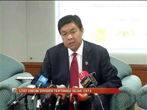 LTAT umum dividen tertinggi sejak 1973