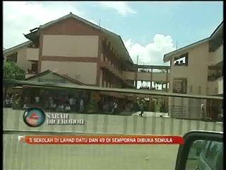 54 sekolah dibuka semula