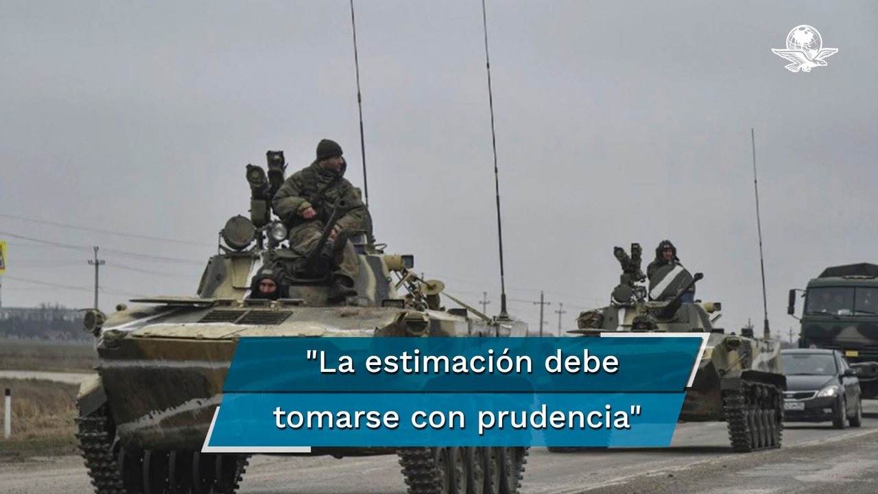 Pentágono de EU estima que "entre 2 mil y 4 mil" soldados rusos han muerto en Ucrania