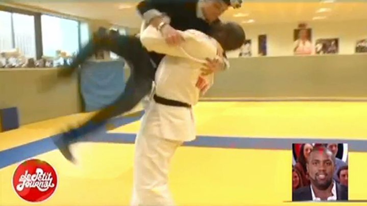 Zapping 28/11 : Teddy Riner met un journaliste au tapis