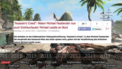 Was bisher geschah... alle wichtigen News zu "Assassin&#039;s Creed" auf einen Blick!