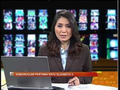 Kemunculan pertama Ratu Elizabeth II