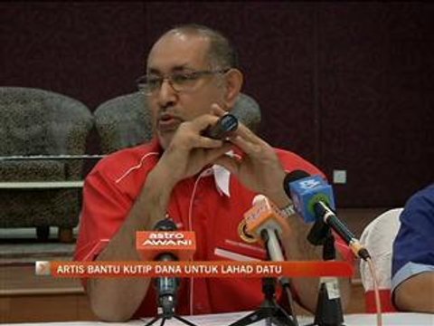 Artis kutip dana untuk Lahad Datu