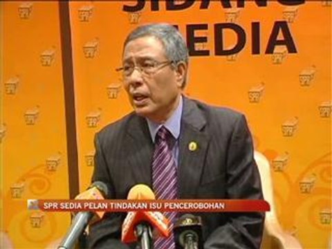 SPR sedia pelan tindakan isu pencerobohan