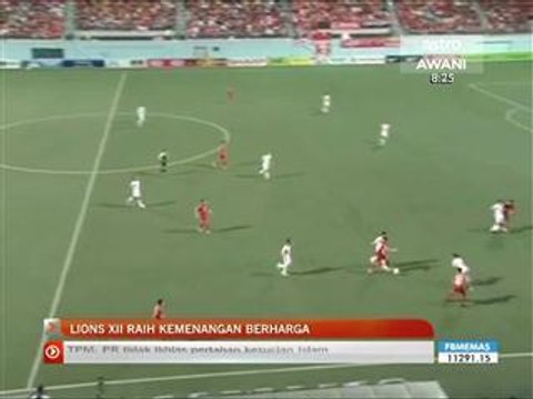 Gol lewat permainan julang Lions XII