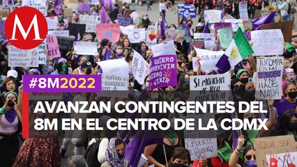 Colectivas inician protestas en Monumento a la Revolución, Zócalo y Reforma
