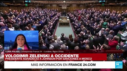 Informe desde Londres: Zelenski agradeció a Boris Johnson por sanciones a Moscú
