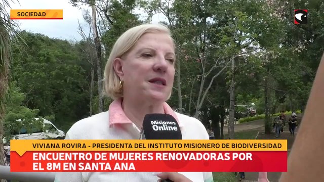 Encuentro de mujeres renovadoras por el 8M en Santa Ana