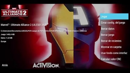 Marvel: Ultimate Alliance 2 PSP - Comentado en Español #1 #RJ_ANDA #MARVELPSP #SpiderManPSP #XMEN