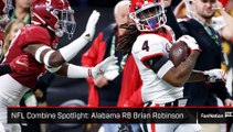 NFL Combine Spotlight Alabama RB Brian Robinson