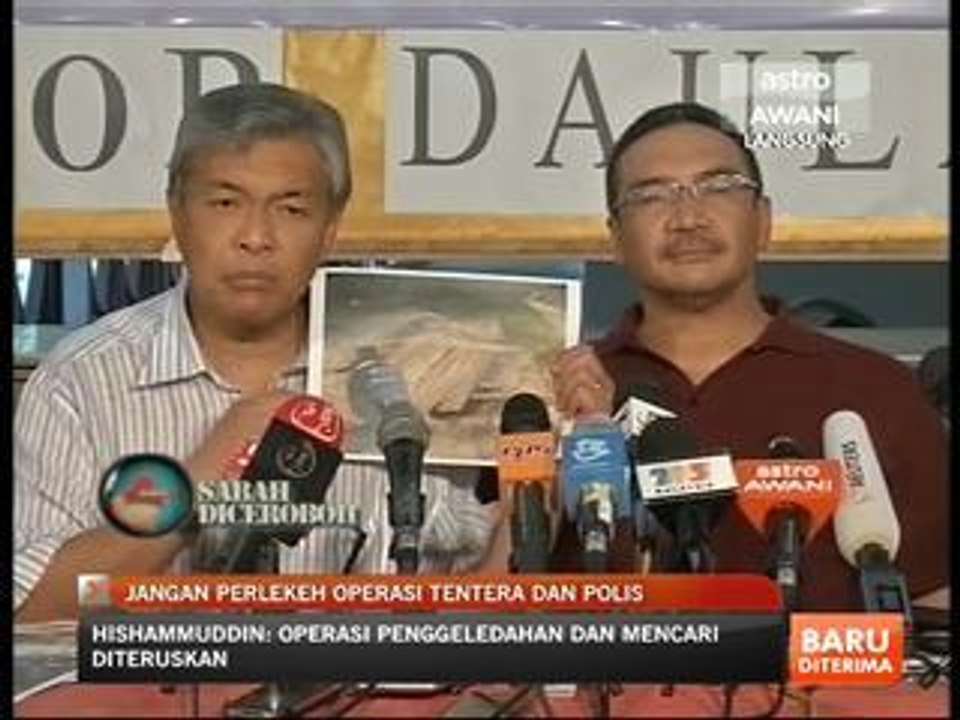 Jangan perlekeh operasi polis dan tentera