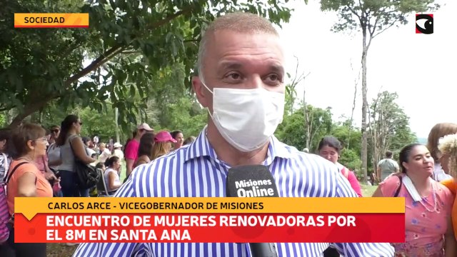 Encuentro de mujeres renovadoras por el 8M en Santa Ana