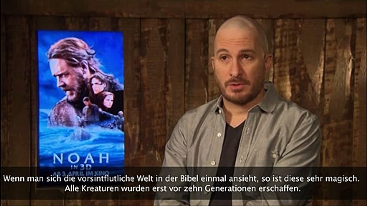 Interview zu "Noah" mit Jennifer Connelly und Darren Aronofsky